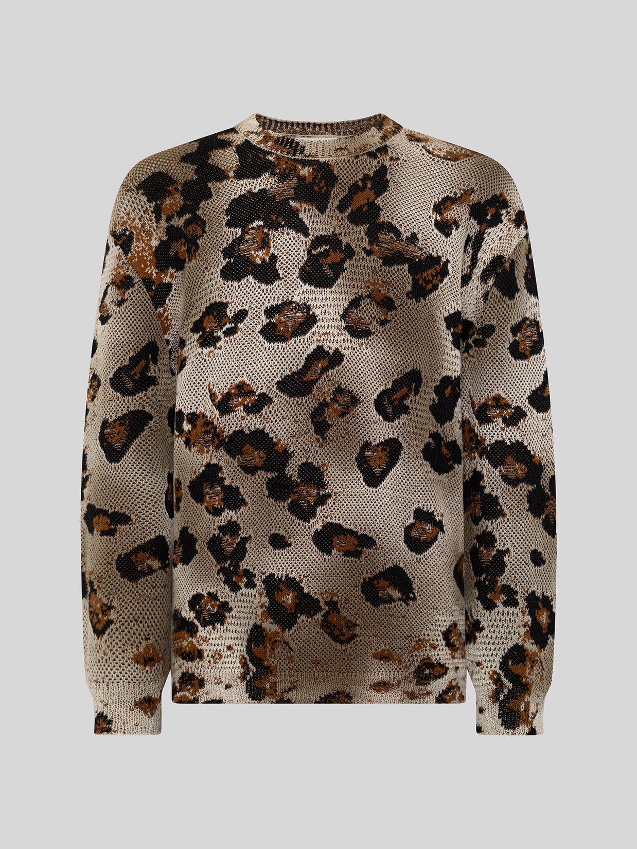 MAXI JUMPER ANIMALIER