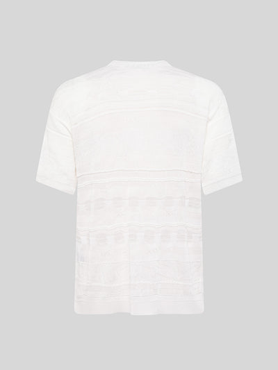 T-SHIRT JACQUARD LEGGERO