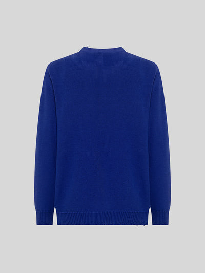 MAGLIA GIROCOLLO EFFETTO USED
