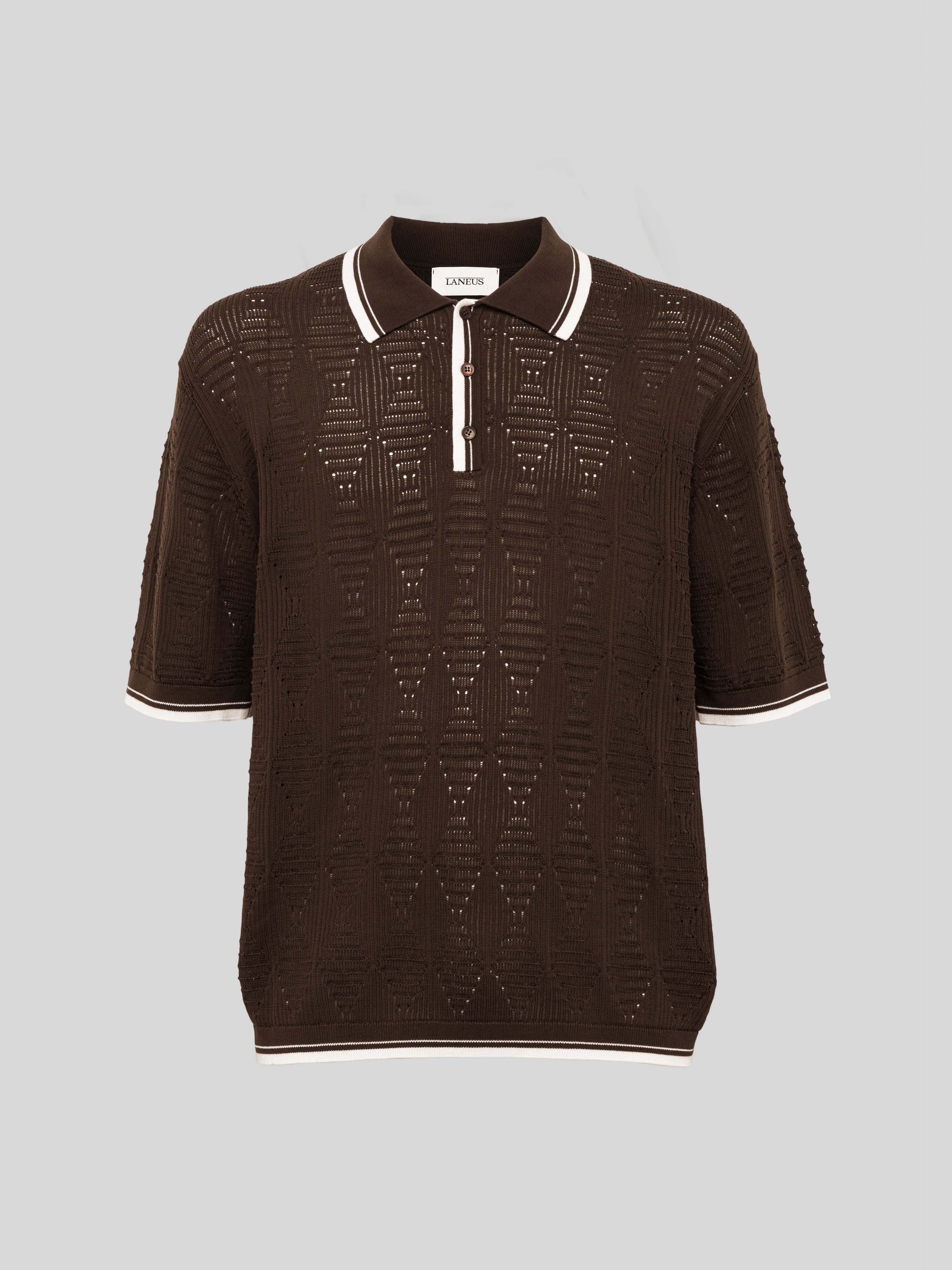 POLO IN MAGLIA TRAFORATA