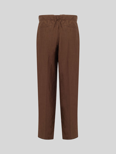PANTALONE LINO E VISCOSA SLIM FIT