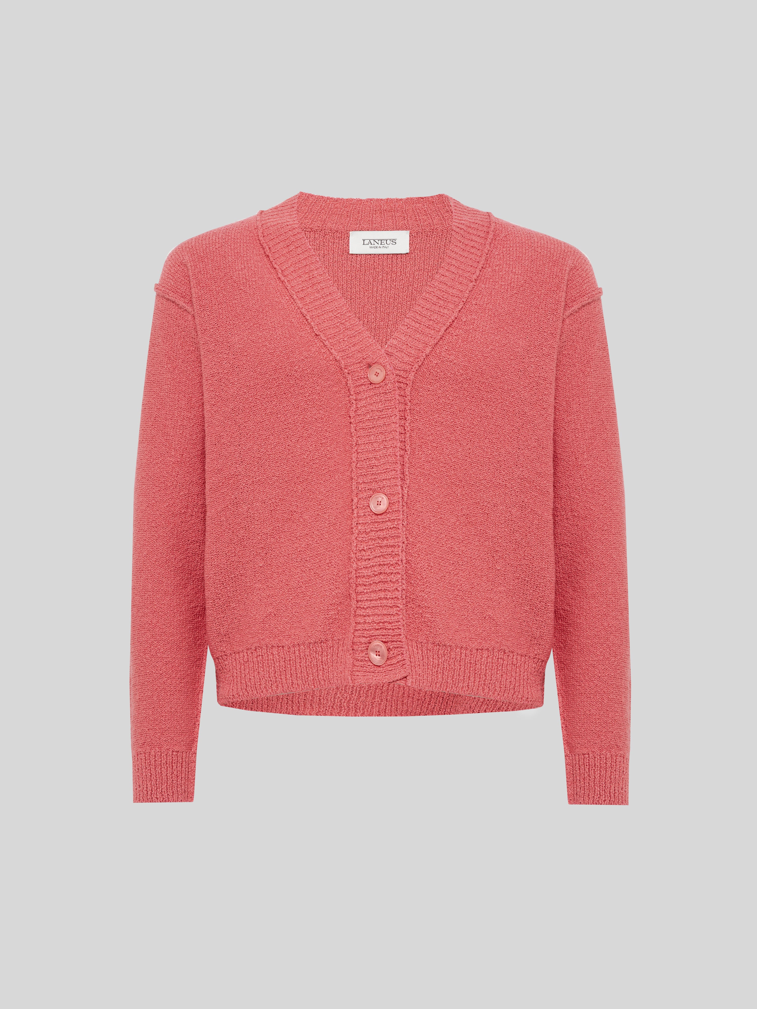 CARDIGAN IN CASHMERE E SETA