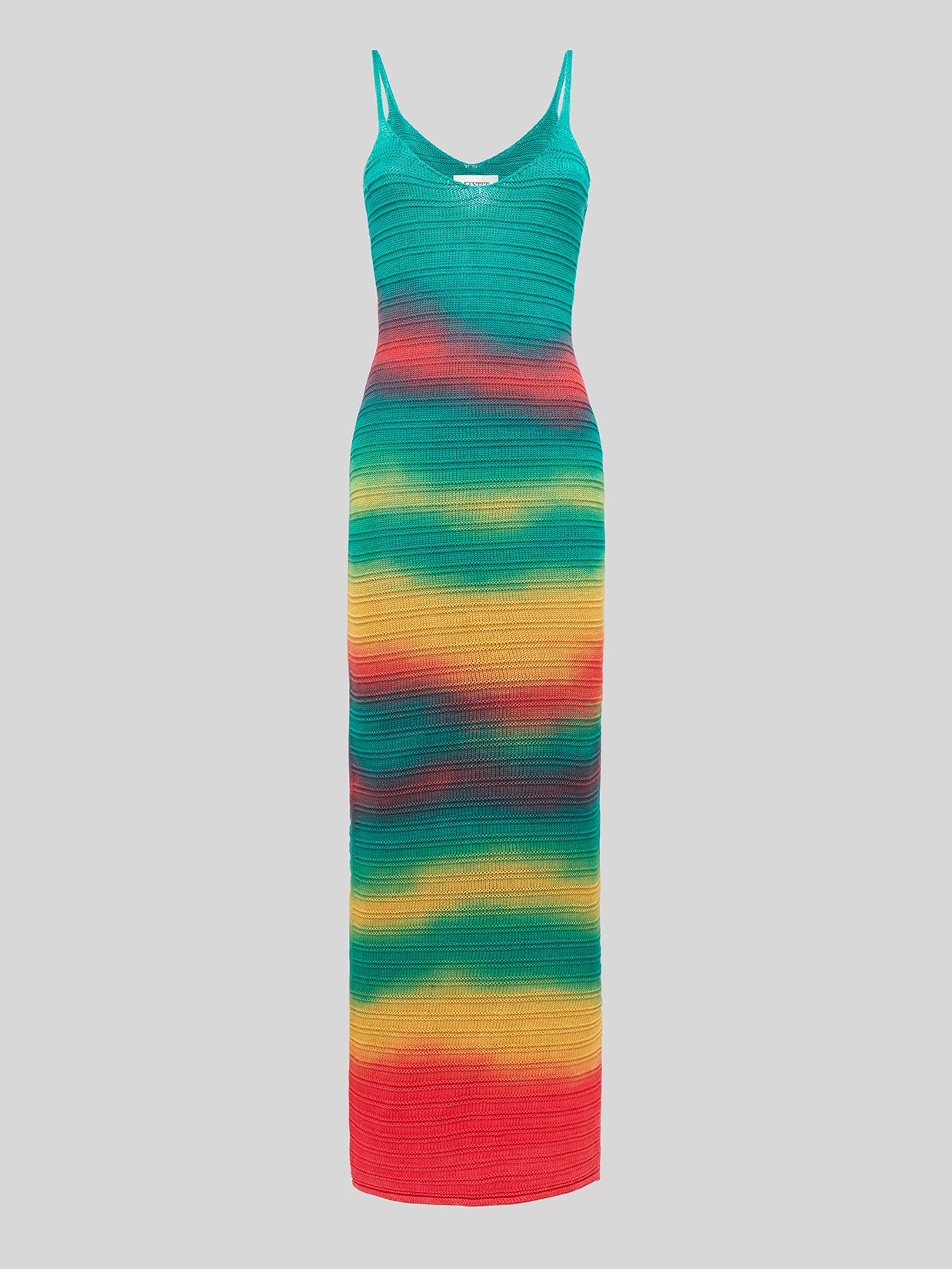 VESTITO IN MAGLIA RAINBOW