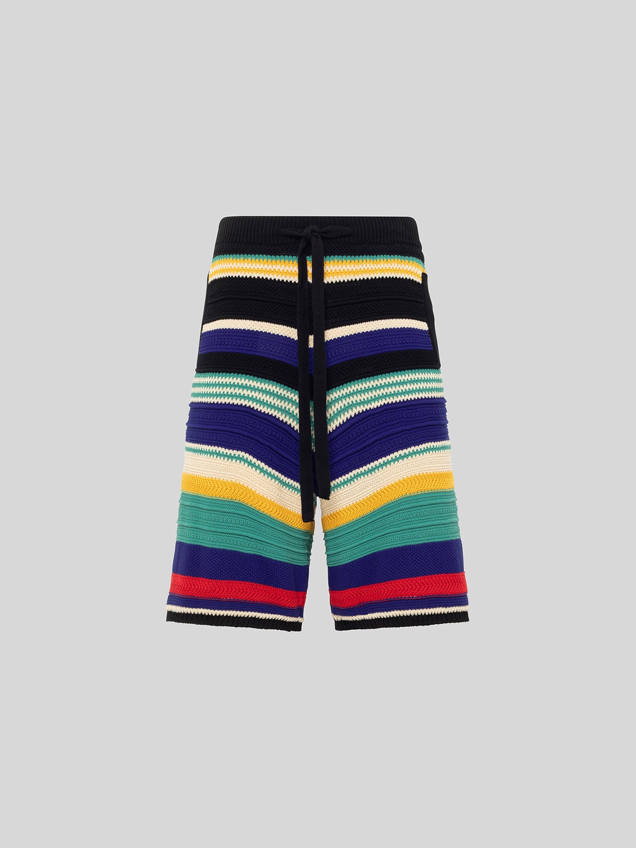 BERMUDA IN MAGLIA MULTICOLOR