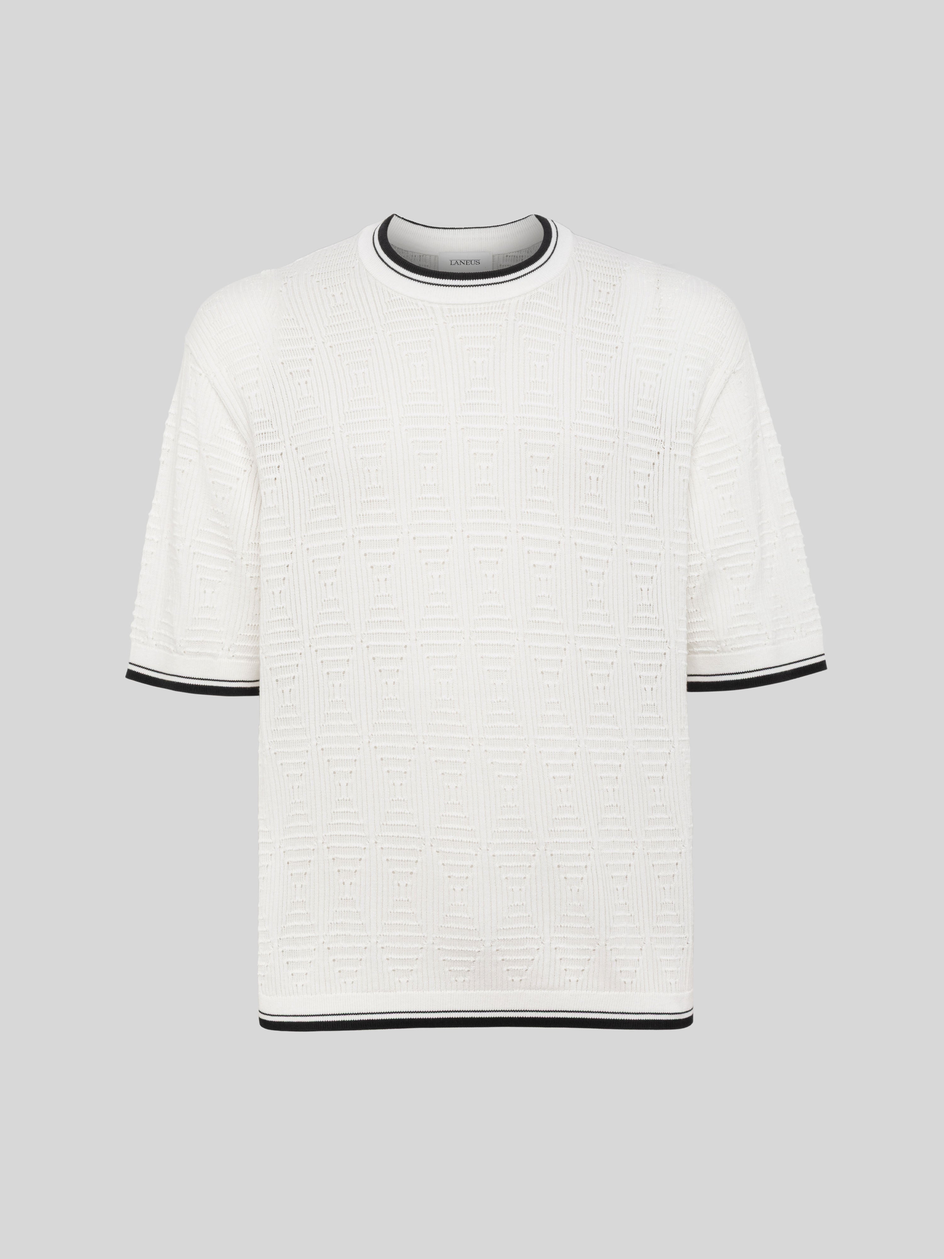 T-SHIRT IN MAGLIA TRAFORATA