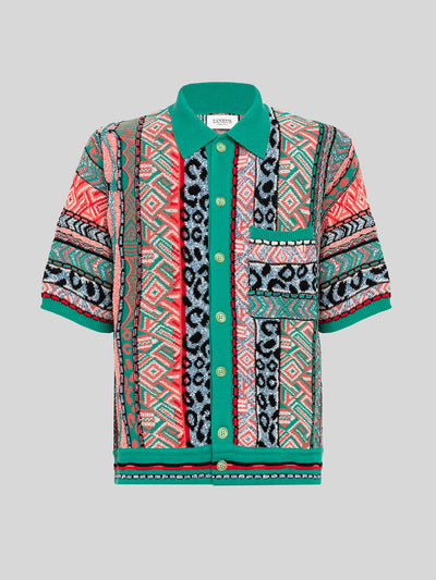 POLO CAMICIA JACQUARD MULTIFILO 'LANEUS'