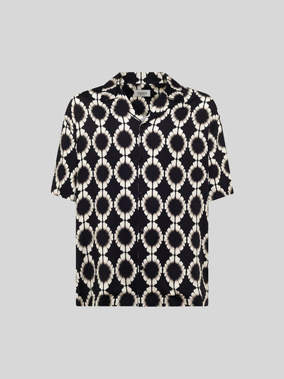 CAMICIA IN VISCOSA CON STAMPA