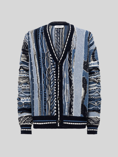 CARDIGAN BOXY IN JACQUARD
