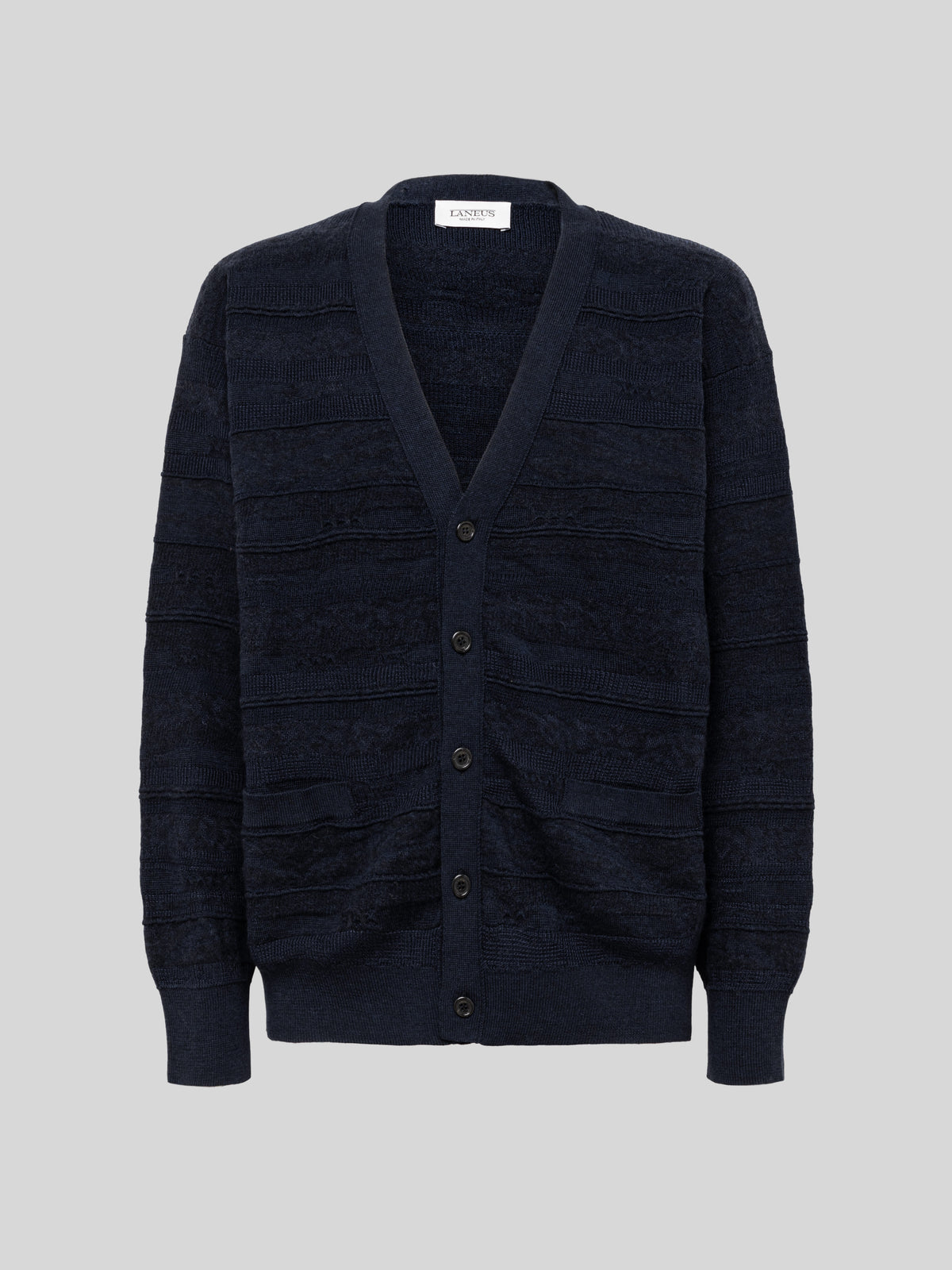CARDIGAN IN JACQUARD LEGGERO