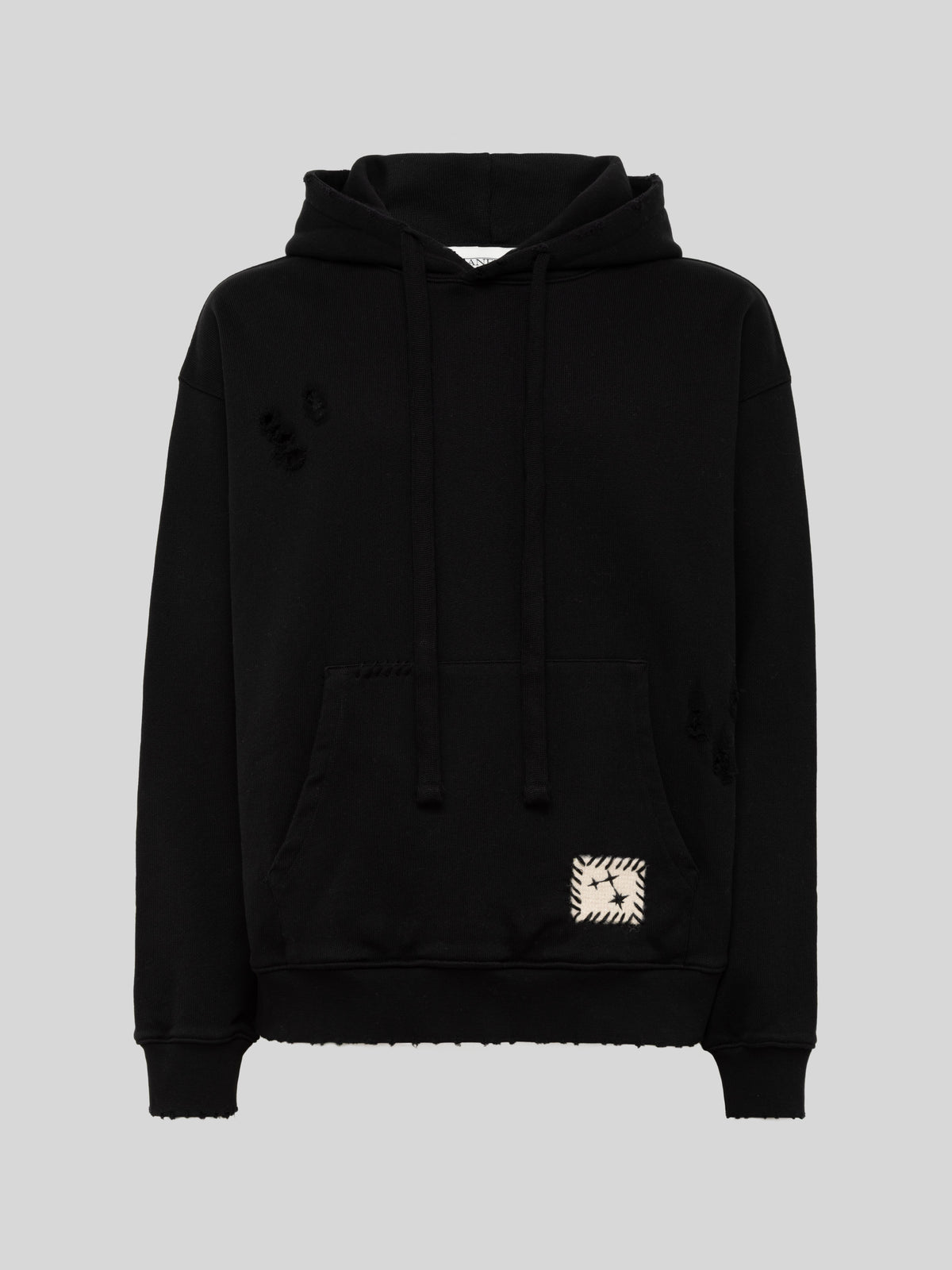 DESTROYED BOXY FIT HOODIE