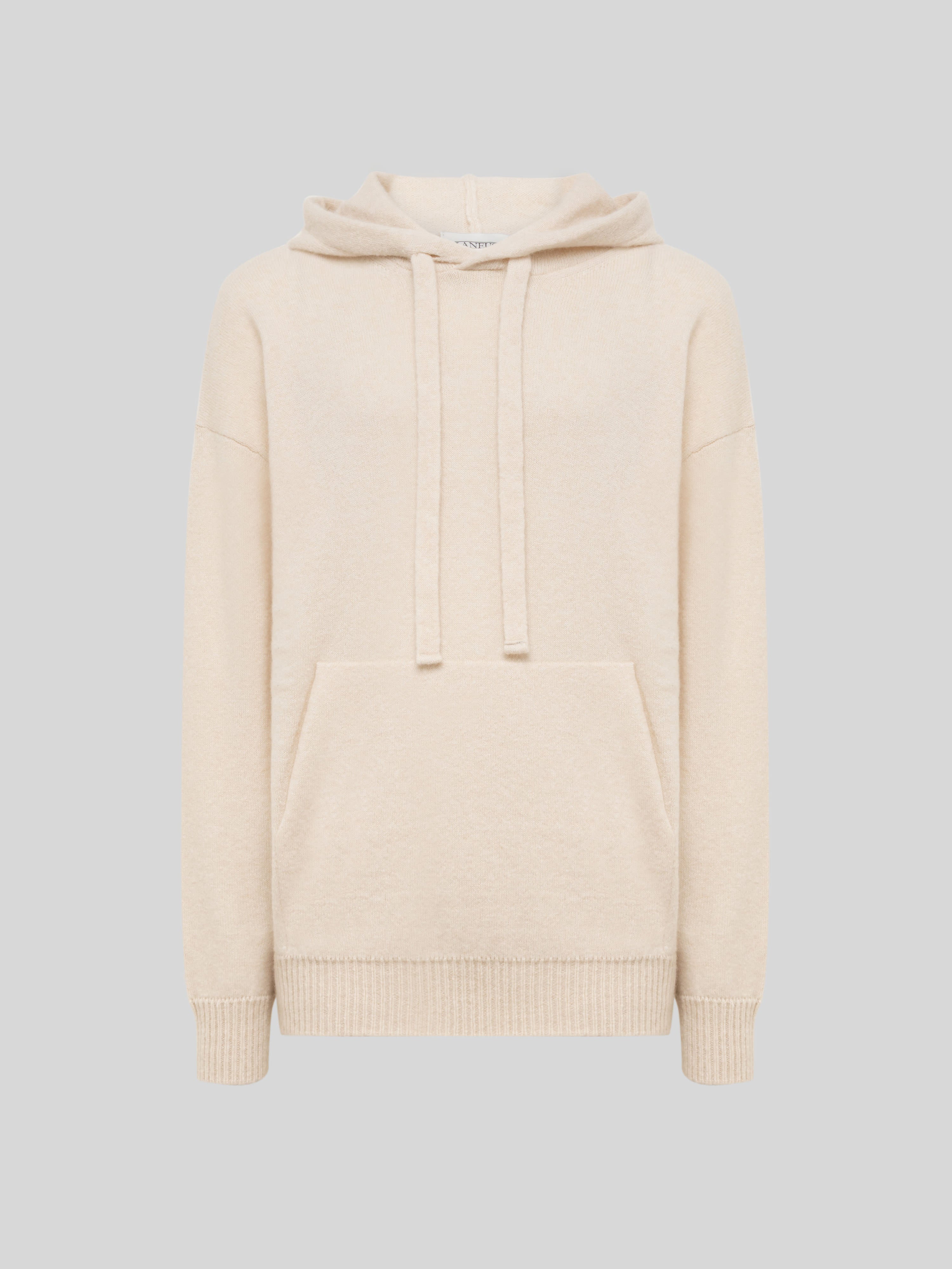 CASHMERE AND SILK HOODIE
