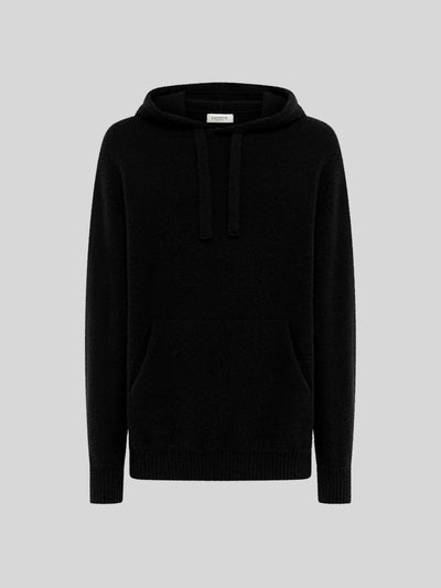 CASHMERE AND SILK HOODIE
