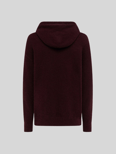 HOODIE IN CASHMERE E SETA