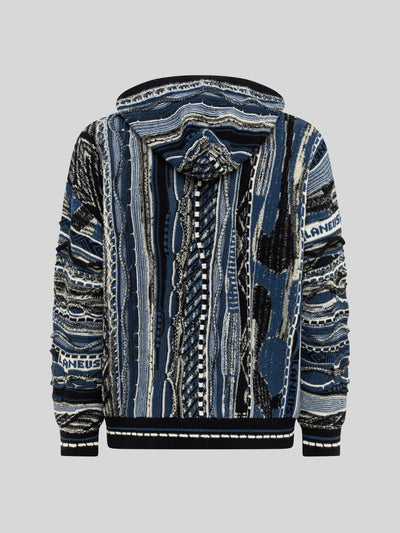 HOODIE BOXY IN JACQUARD