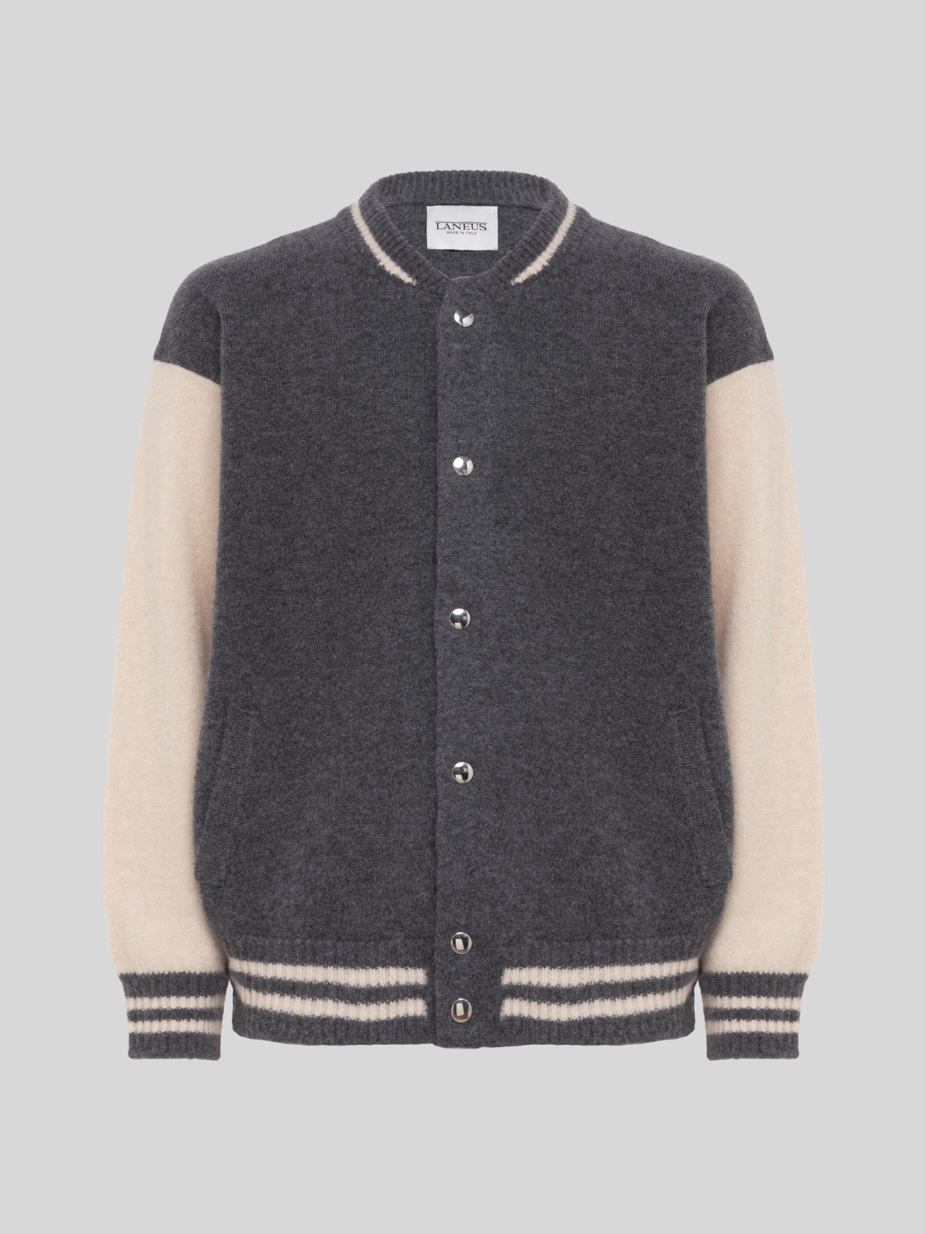 CASHMERE AND SILK BOMBER JACKET
