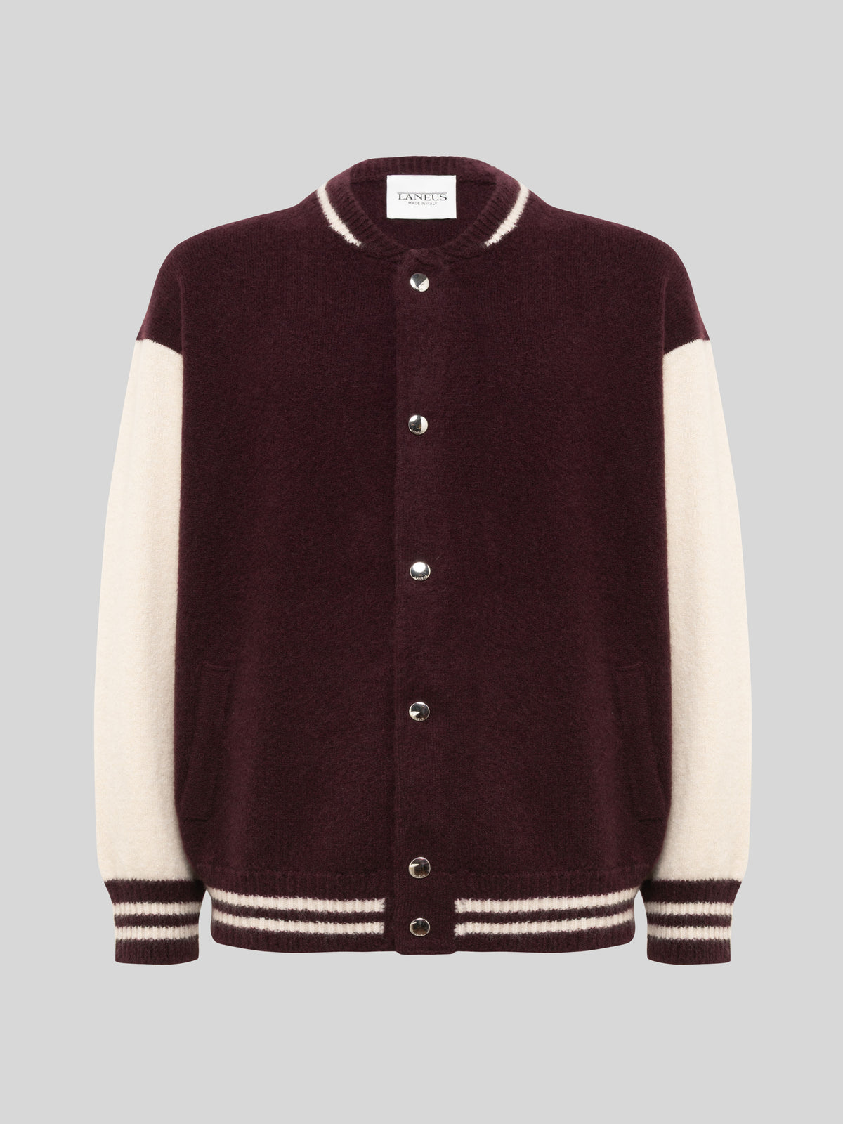 CASHMERE AND SILK BOMBER JACKET