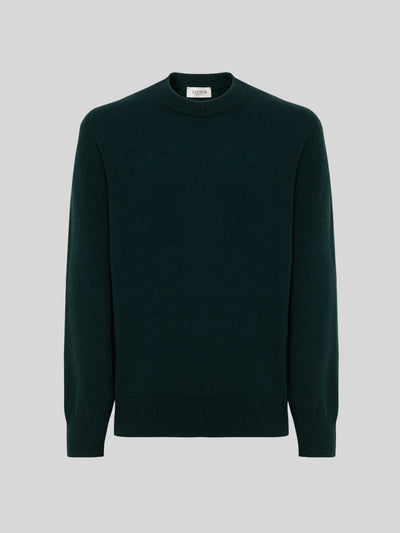 WOOL AND CASHMERE CREWNECK