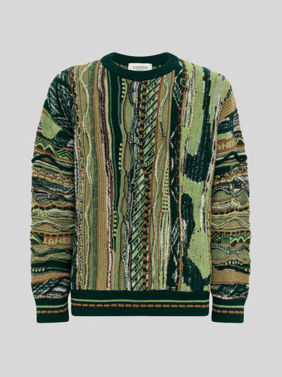 CREWNECK BOXY IN JACQUARD