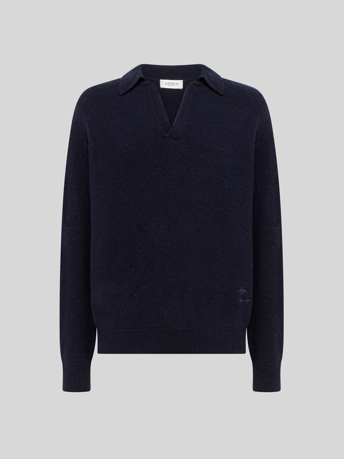 WOOL AND CASHMERE POLO SHIRT