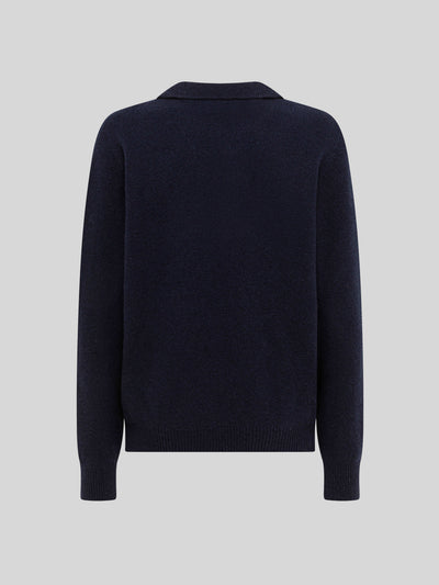 WOOL AND CASHMERE POLO SHIRT