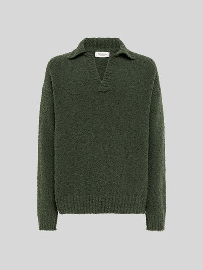 POLO BOXY IN FILATO SOFT TEXTURED