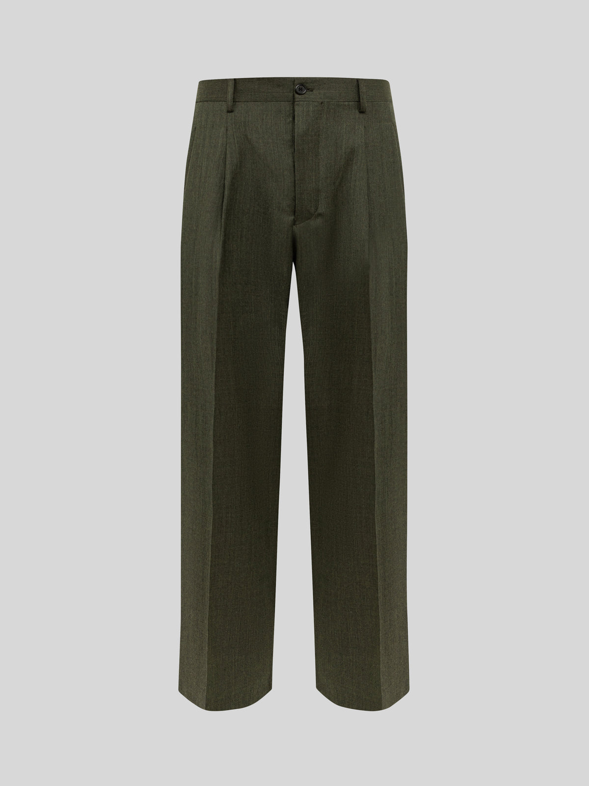 WIDE LEG WOOL TROUSERS