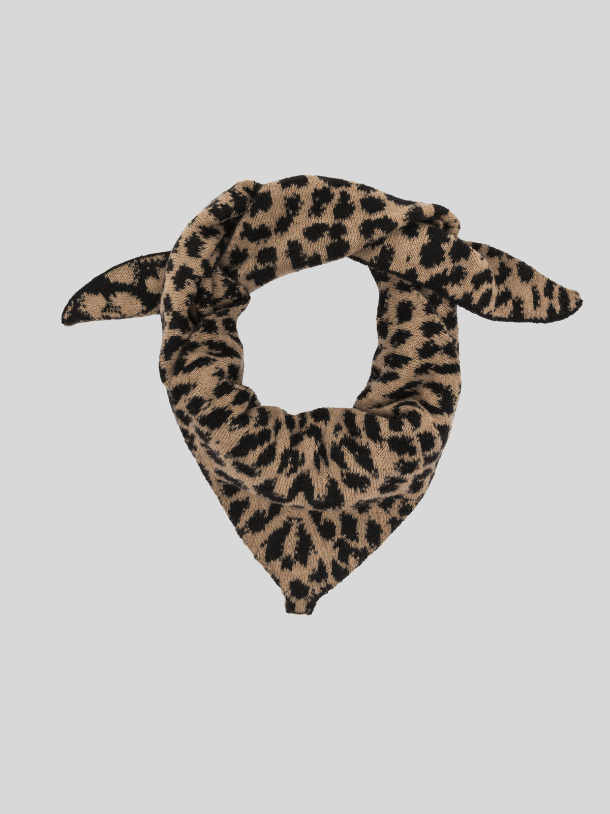 FOULARD IN MAGLIA MACULATO