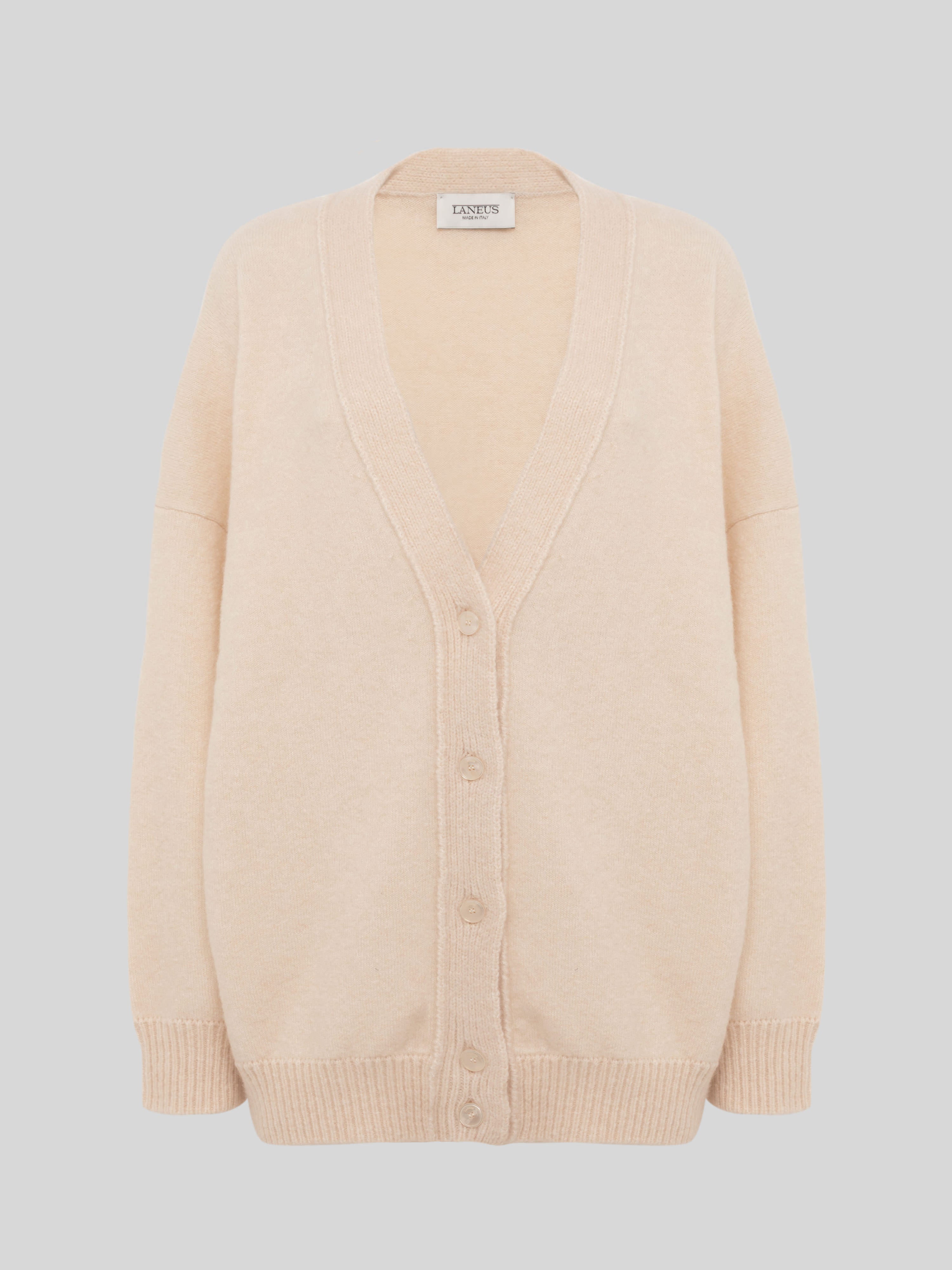 CASHMERE AND SILK CARDIGAN