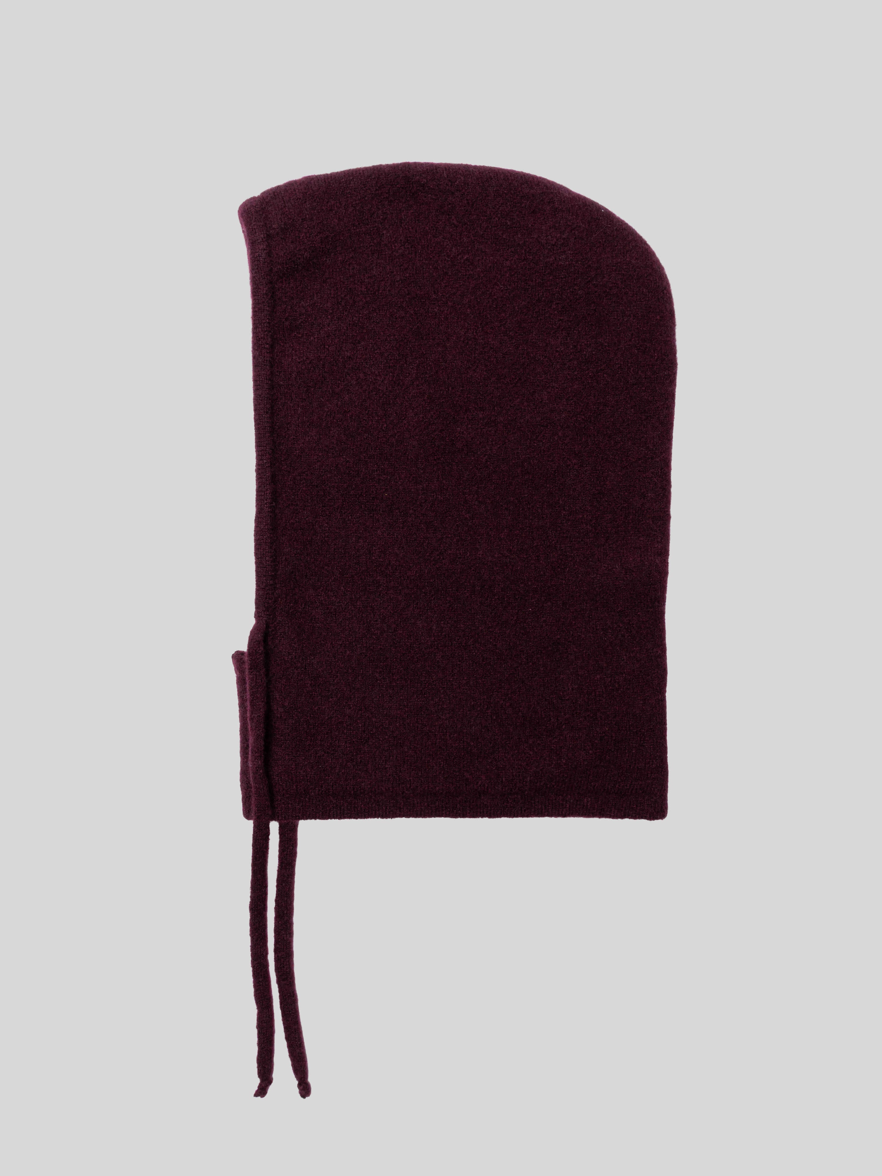 CASHMERE AND SILK KNIT BALACLAVA