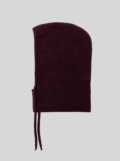 CASHMERE AND SILK KNIT BALACLAVA