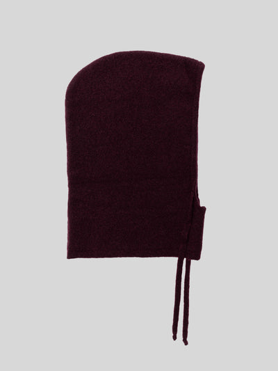 CASHMERE AND SILK KNIT BALACLAVA