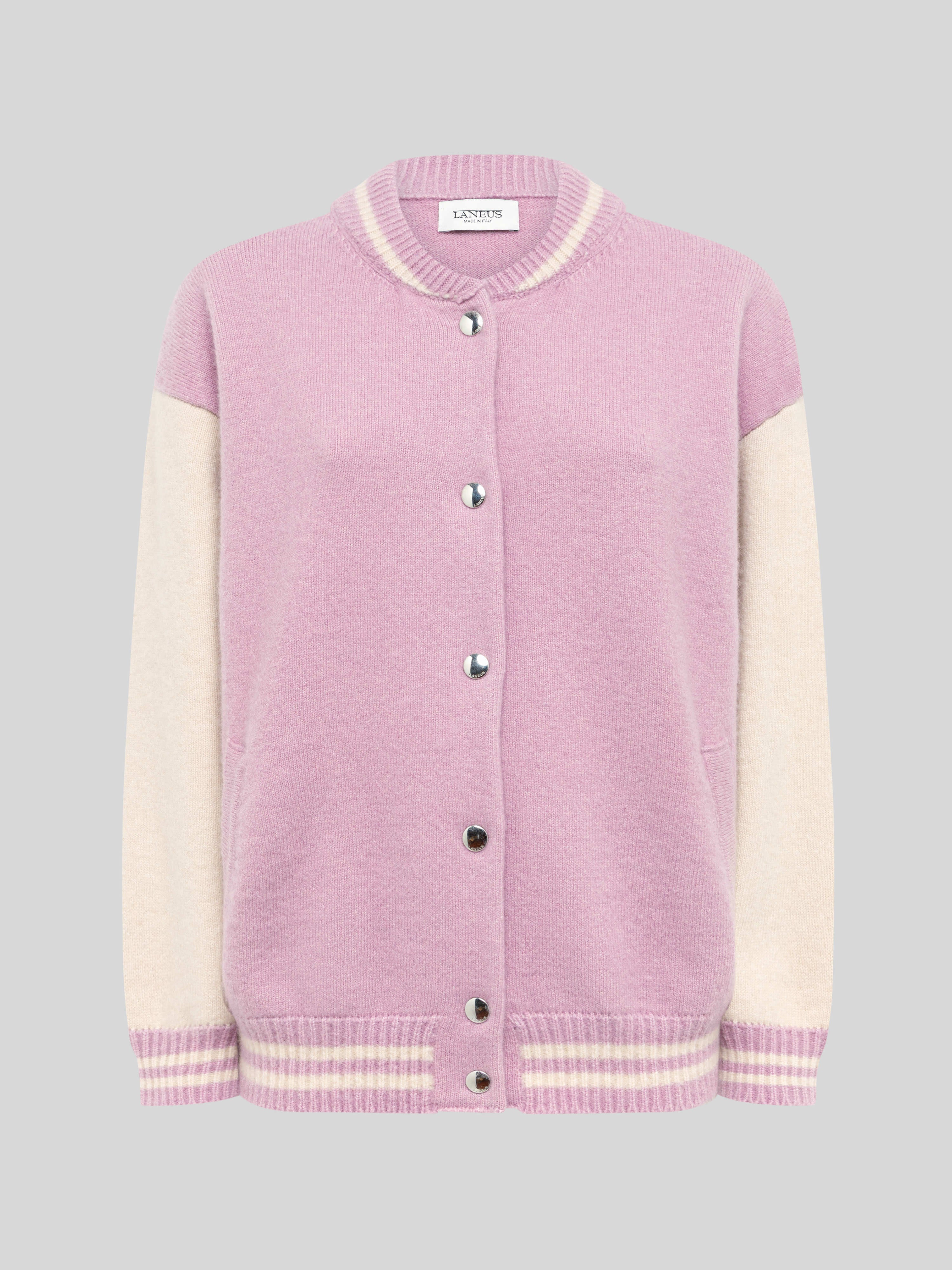 CASHMERE AND SILK BOMBER JACKET