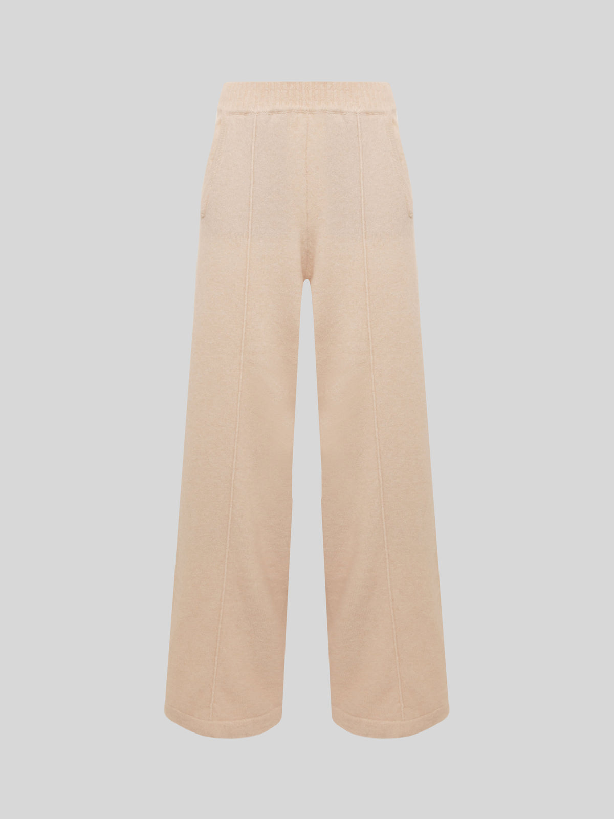 CASHMERE AND SILK TROUSERS