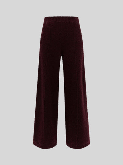 CASHMERE AND SILK TROUSERS