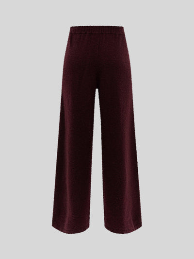 CASHMERE AND SILK TROUSERS